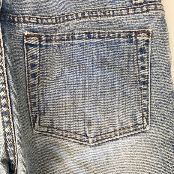 Low Rise Authentic Y2K Bootcut GAP Faded Denim Wash Jeans - Picture 3 of 6